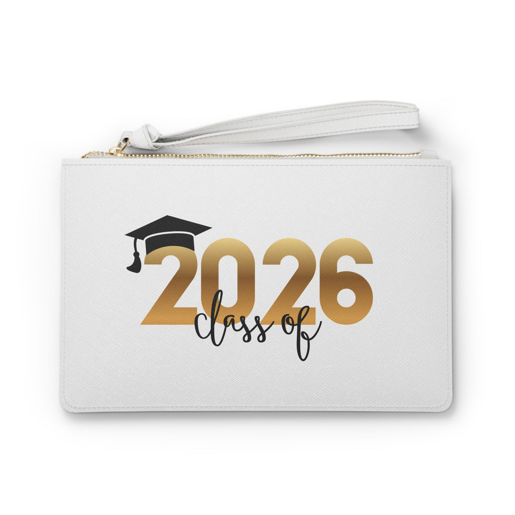 2026 Class of Graduation Clutch Bag — Class of 2026 Wristlet Gift